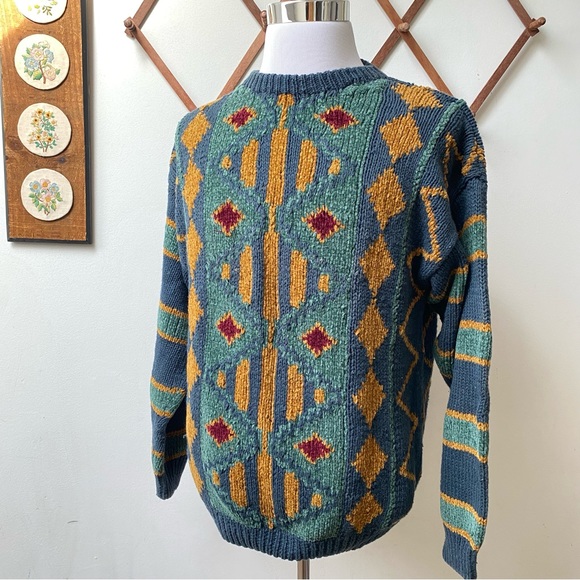 Vintage Dior Hand Knit Heavyweight Sweater - Picture 10 of 14